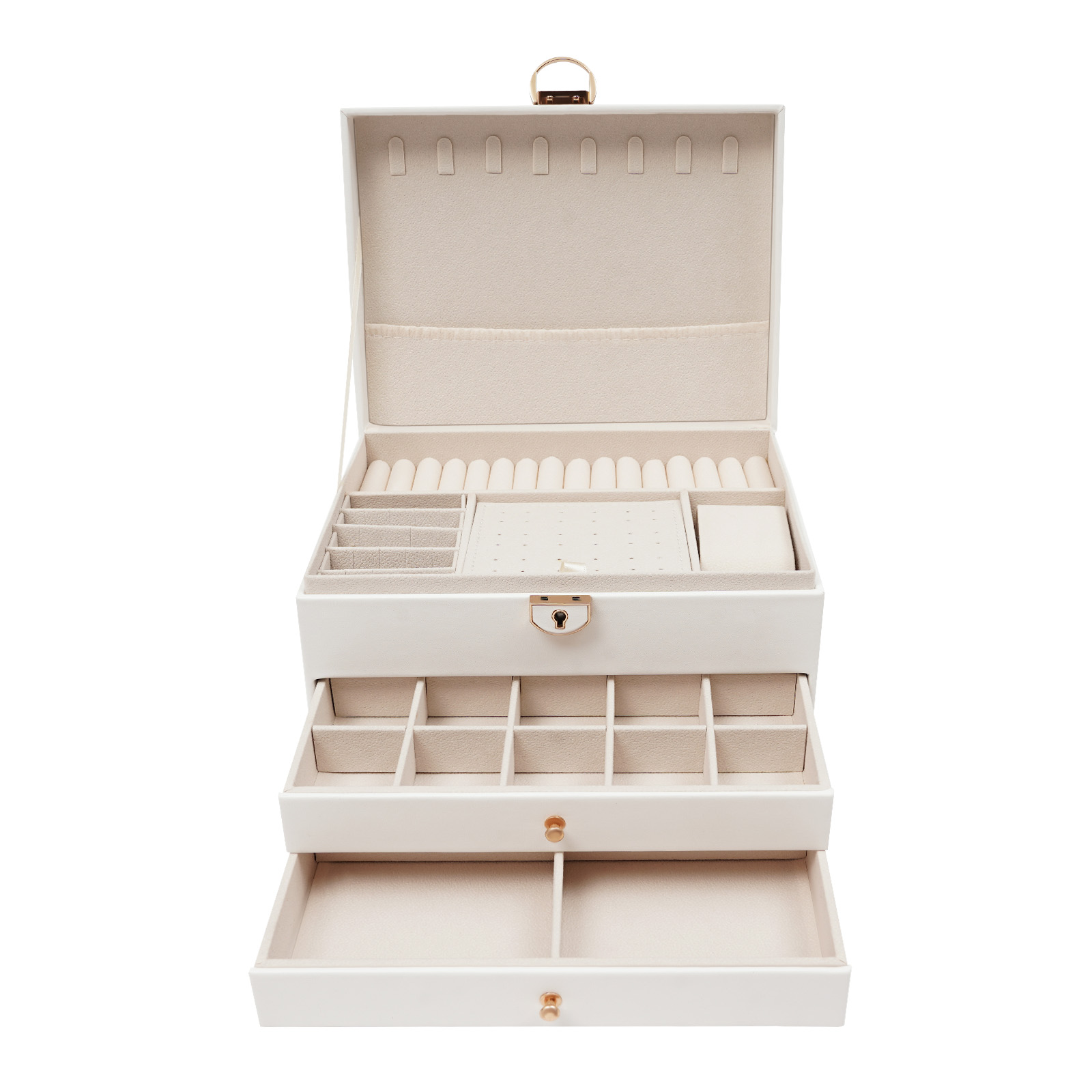 Jewelry And Watches Store - 3 Tiers Jewelry Storage Box, Sunglass