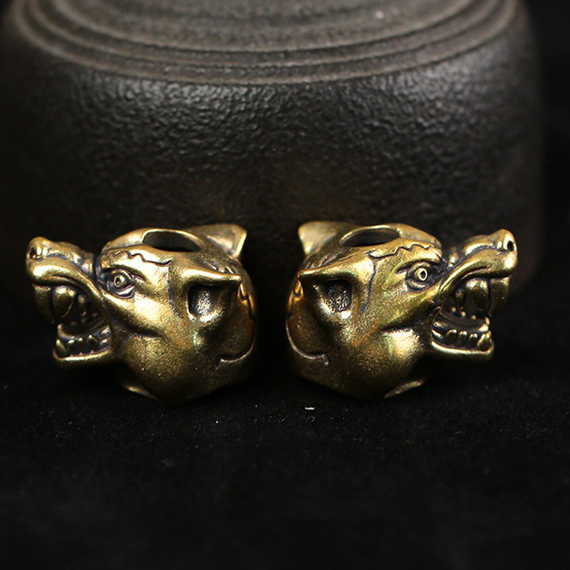 Wolf Jewelry & Watches Tampa Reviews - Animal Wolf Warriors Head Sculpture Brass