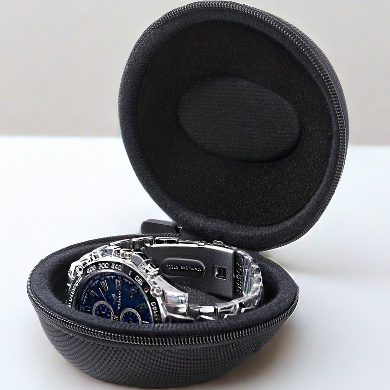 Unique Jewelry Watches - Portable Watch Storage Box Travel for