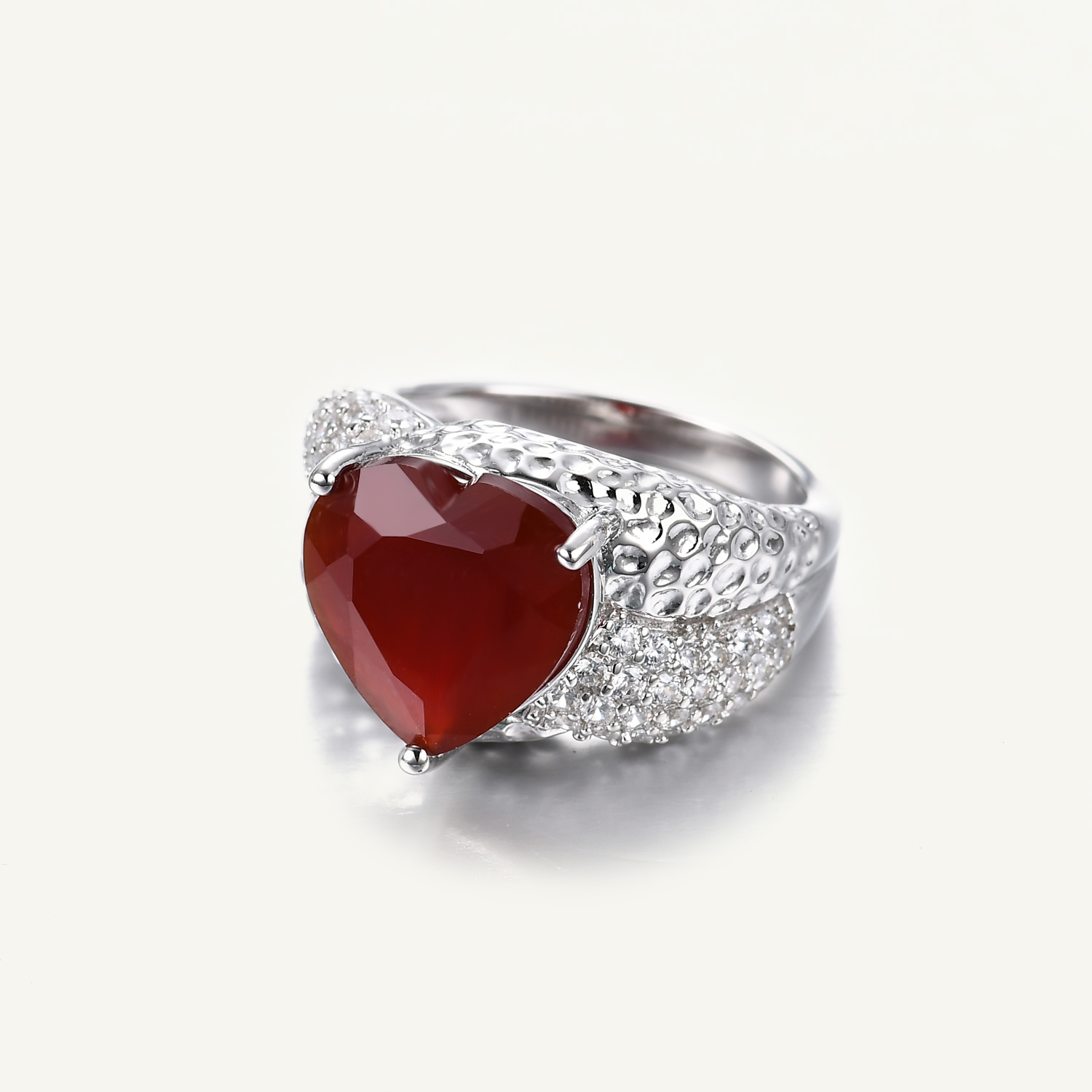 Mens Signet Ring - GEM'S BALLET 925 Sterling Silver Signet