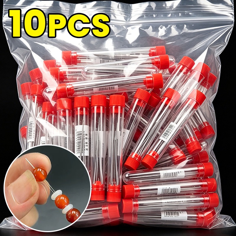 Charm Bracelet Beads - 1/10pcs Open Beading DIY Bead Needle