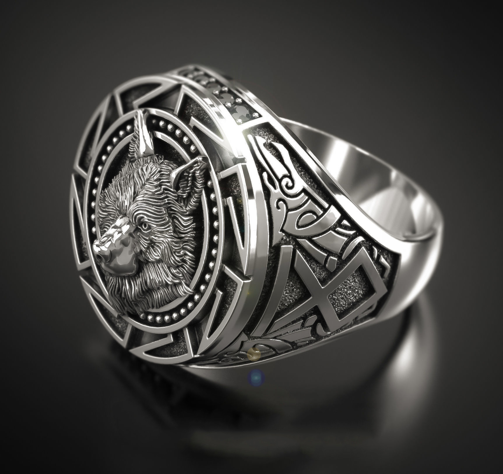 Wolf Jewelry & Watches Tampa Reviews - 925 Sterling Silver Vintage Wolf Totem