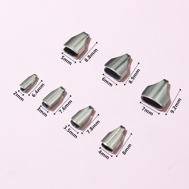 100pcs Stainless Steel 2-7mm F - Charm Bracelet Beads 评论和价格