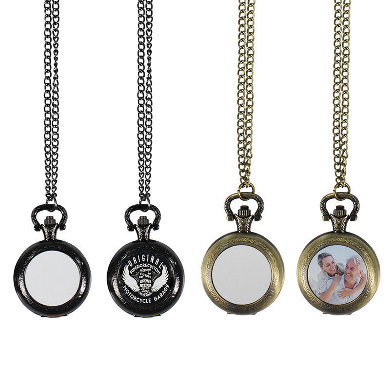 Custom Vintage Metal Pocket Wa - Jewelry Watches Men 评论和价格