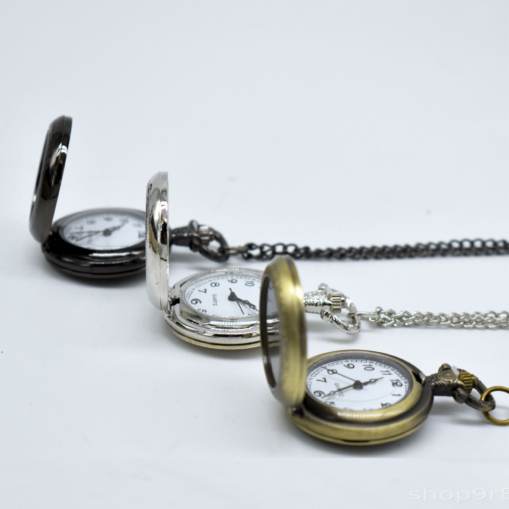 Custom Vintage Metal Pocket Wa - Jewelry Watches Men 评论和价格