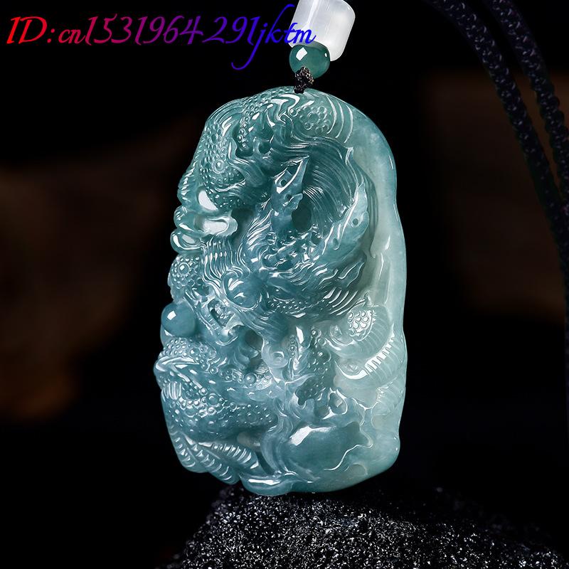 Natural Burmese Jadeite Dragon - Jewelry & Watches Sp Zo O 评论和价格