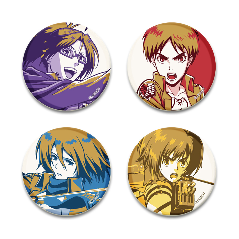 Attack on Titan Badge Handmade - Levi Jewelry & Watches Inc 评论和价格