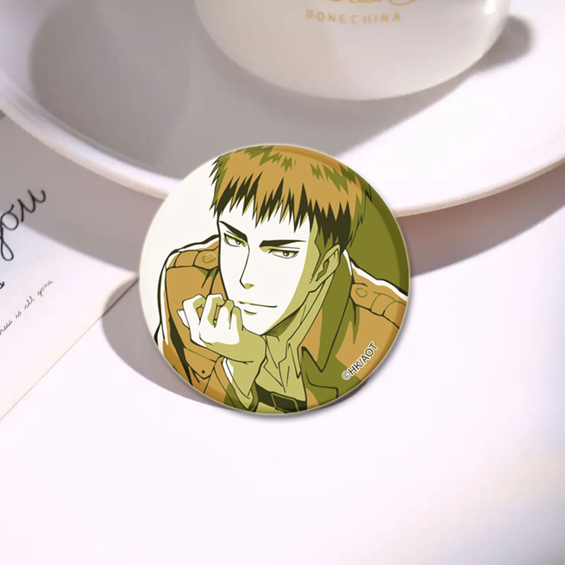 Attack on Titan Badge Handmade - Levi Jewelry & Watches Inc 评论和价格