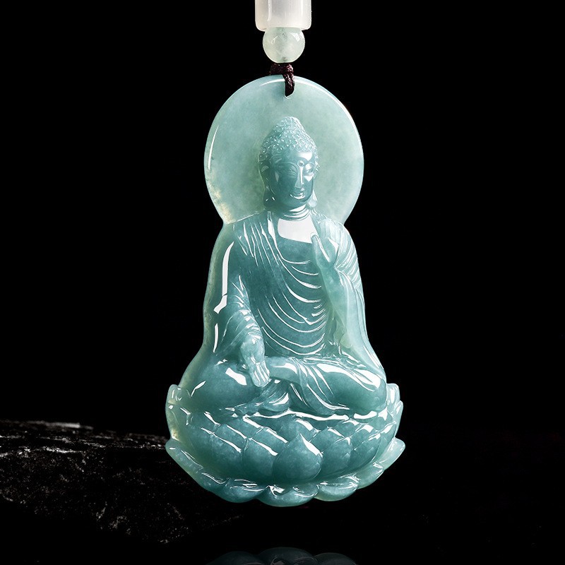 Natural Burmese Jadeite Buddha - Jewelry & Watches Sp Zo O 评论和价格