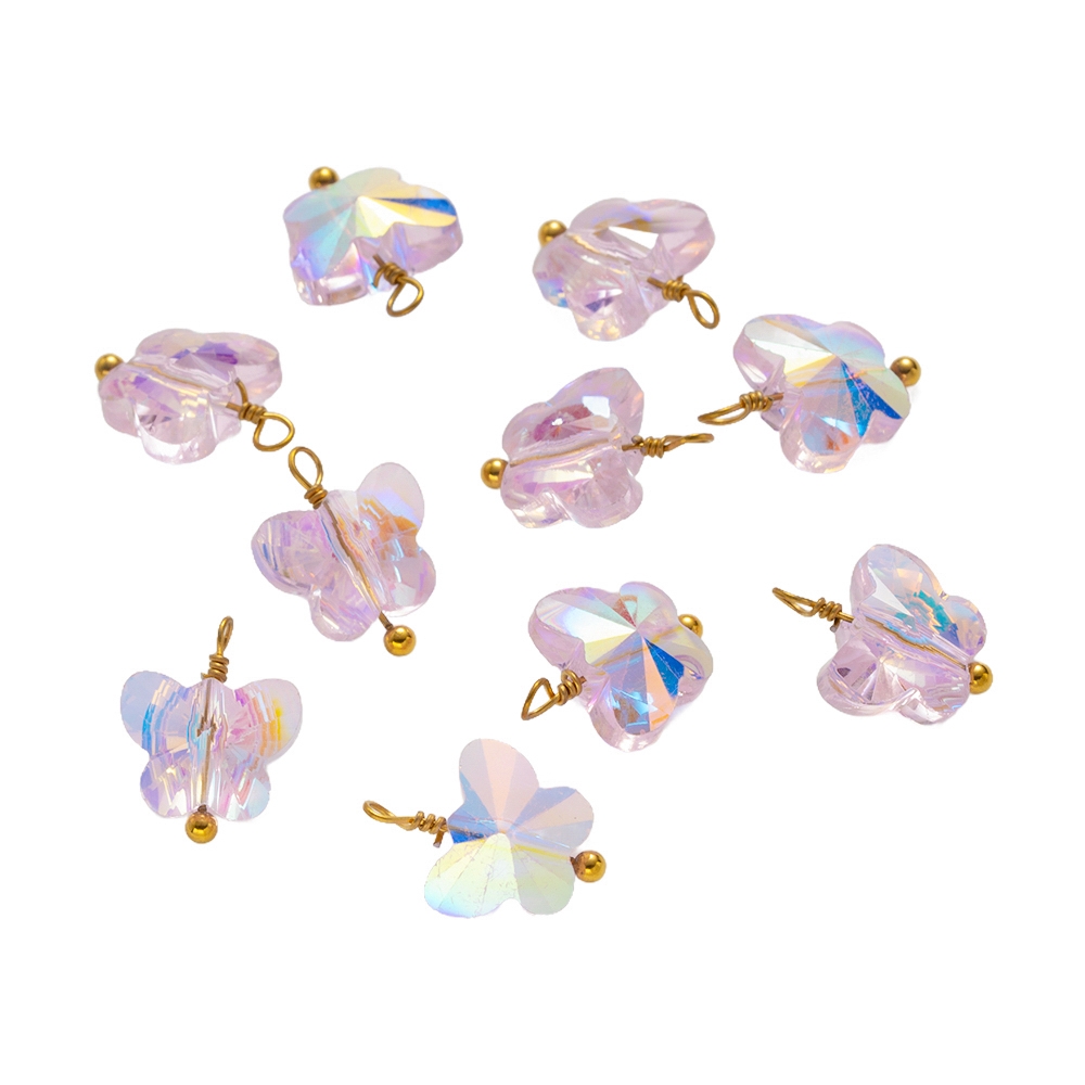 5pcs Laser Flower Butterfly Ch - Butterfly Pendant Necklace 评论和价格