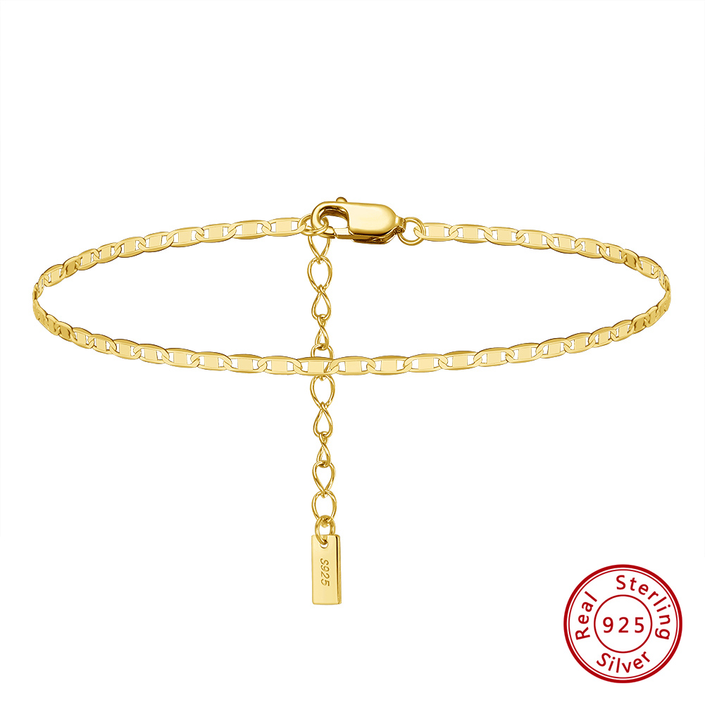 KISS MANDY Minimalist 925 Ster - Anklet Foot Chain 评论和价格