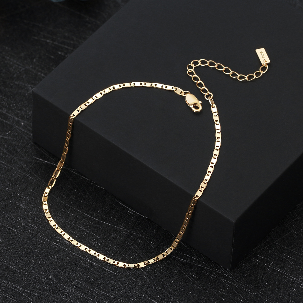 KISS MANDY Minimalist 925 Ster - Anklet Foot Chain 评论和价格