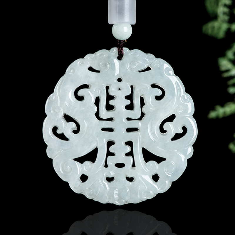 Burmese Jadeite Dragon Pendant - Jewelry & Watches Sp Zo O 评论和价格