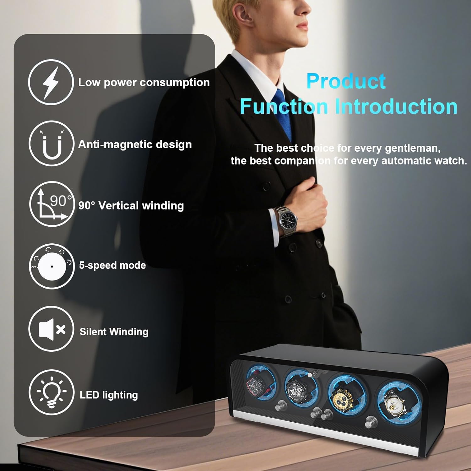 Watch Winder for Automatic Wat - Automatic Watch Winder 评论和价格