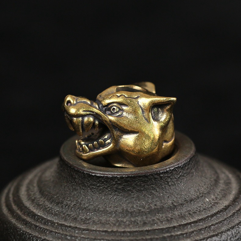 Animal Wolf Warriors Head Scul - Wolf Jewelry & Watches Tampa Reviews 评论和价格