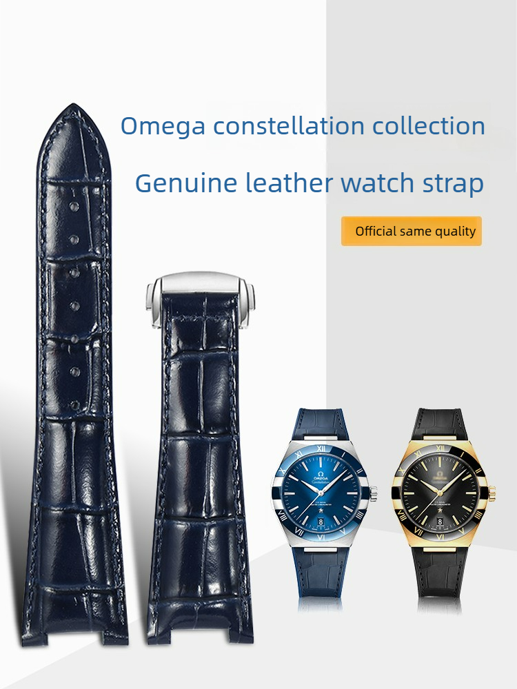 Watch Strap Leather Men's Suit - Omega Watch Constellation 评论和价格