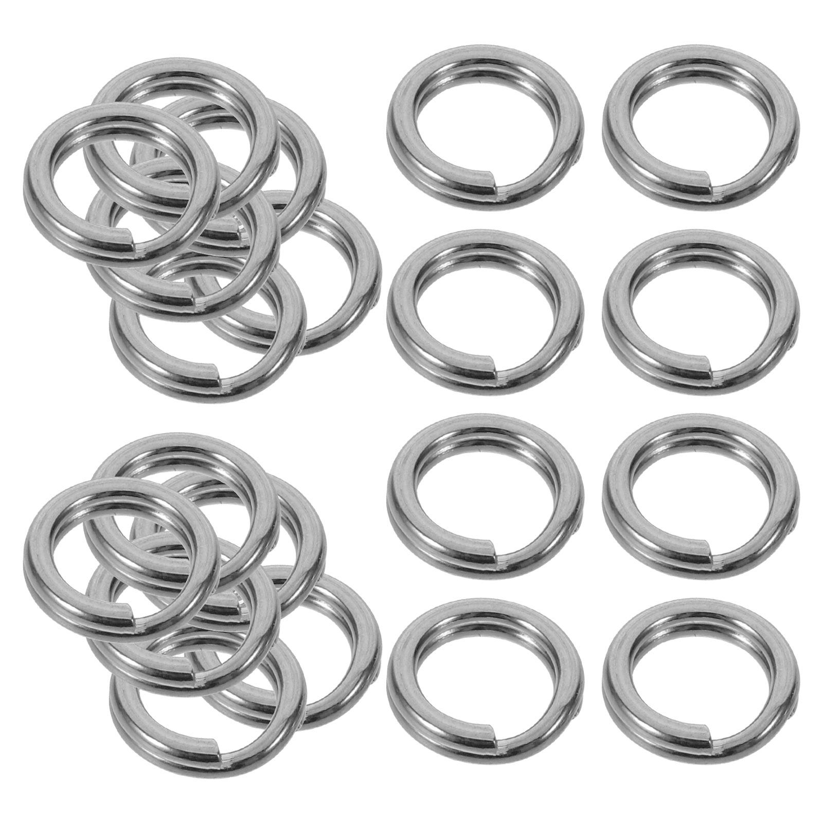40Pcs 6Mm Stainless Steel Open - Jewelry Repair & Watches Photos 评论和价格