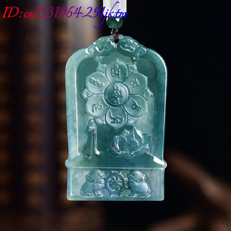 Natural Burmese Jadeite Guanyi - Jewelry & Watches Sp Zo O 评论和价格