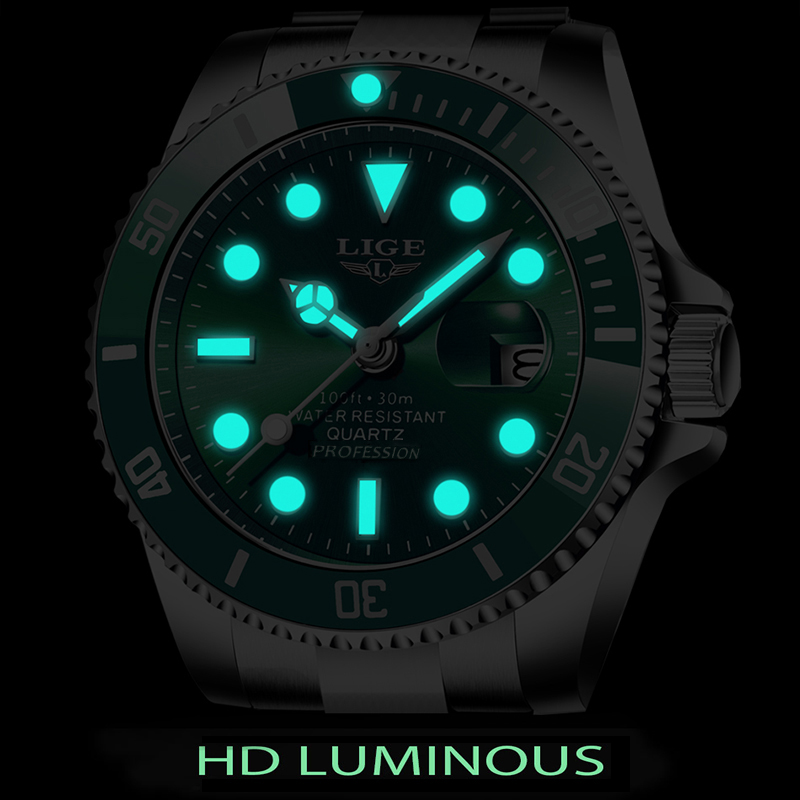 LIGE Top Brand Luxury Fashion  - Jewelry Inspired Watches 评论和价格
