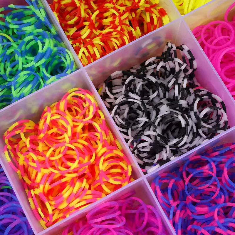 4800 Loom Bands Kit, Rubber Ba - Charm Bracelet Beads 评论和价格