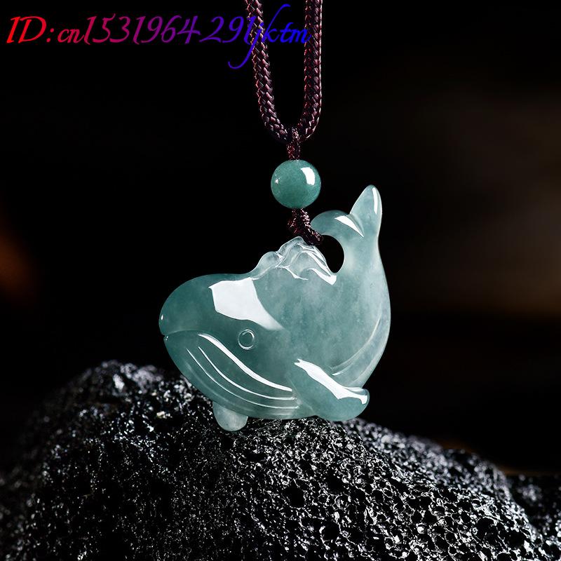 Natural Burmese Jadeite Whale  - Jewelry & Watches Sp Zo O 评论和价格