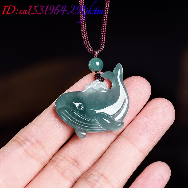 Natural Burmese Jadeite Whale  - Jewelry & Watches Sp Zo O 评论和价格