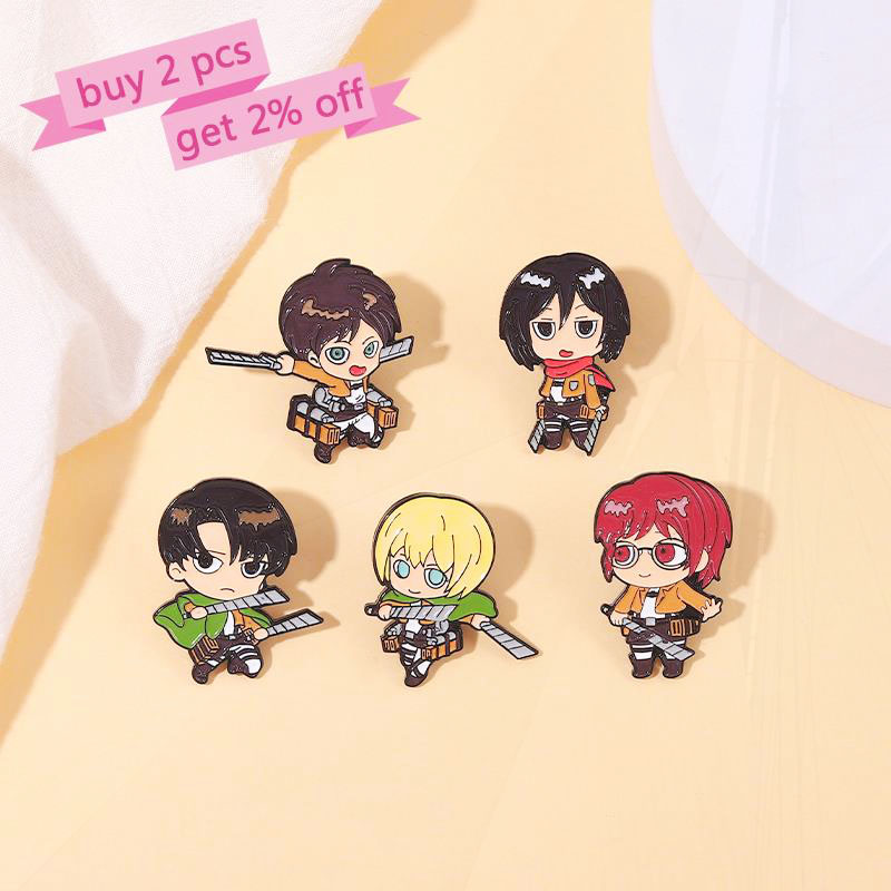 Mikasa Armin Levi Pines Lapel  - Levi Jewelry & Watches Inc 评论和价格
