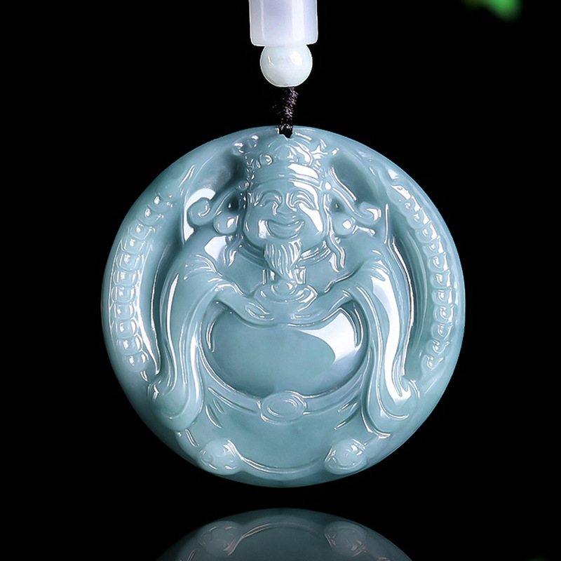 Burmese Jadeite God of Wealth  - Jewelry & Watches Sp Zo O 评论和价格