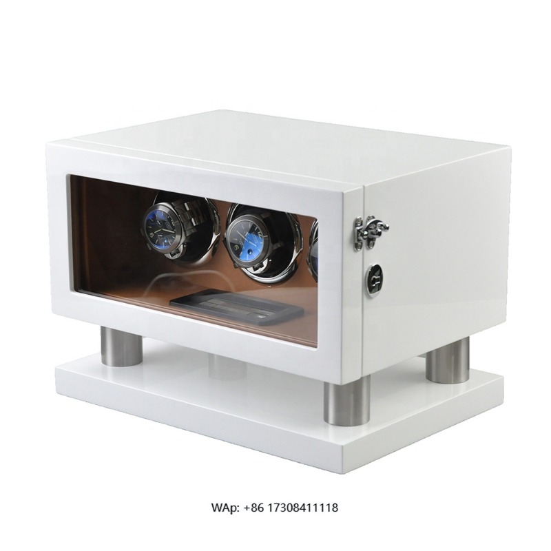 White Brown Leather Controller - Automatic Watch Winder 评论和价格