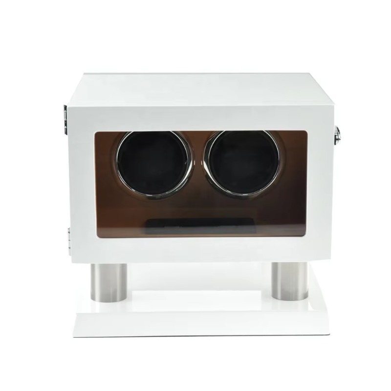 White Brown Leather Controller - Automatic Watch Winder 评论和价格