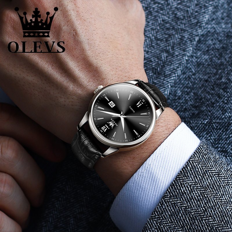 OLEVS Quartz Men's Watch Fashi - Jewelry Inspired Watches 评论和价格