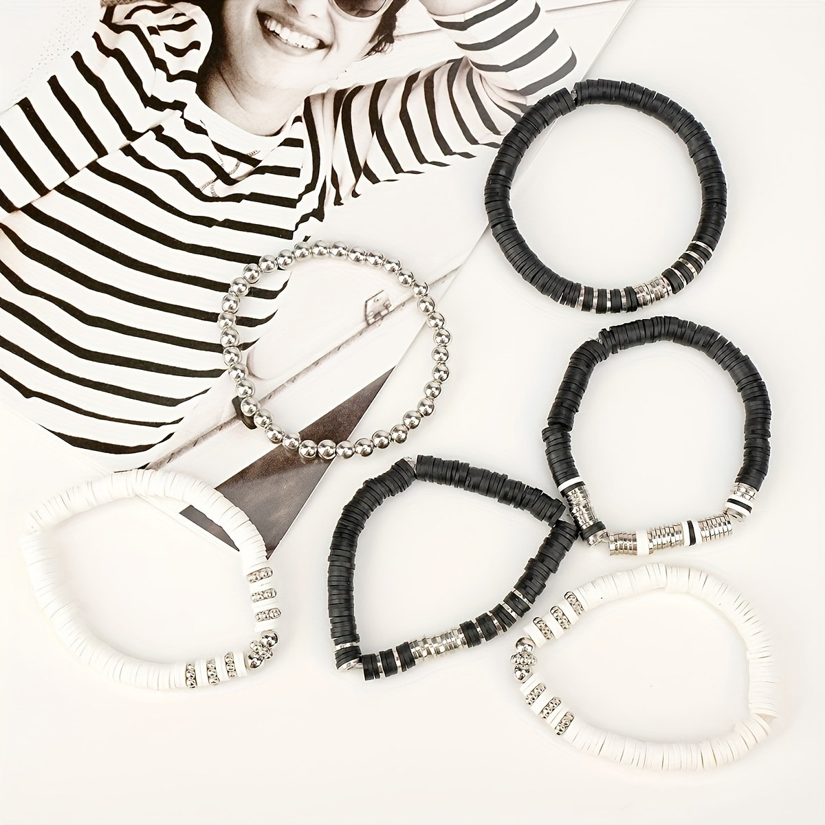 3000pcs Clay Bead Bracelet Set - Charm Bracelet Beads 评论和价格