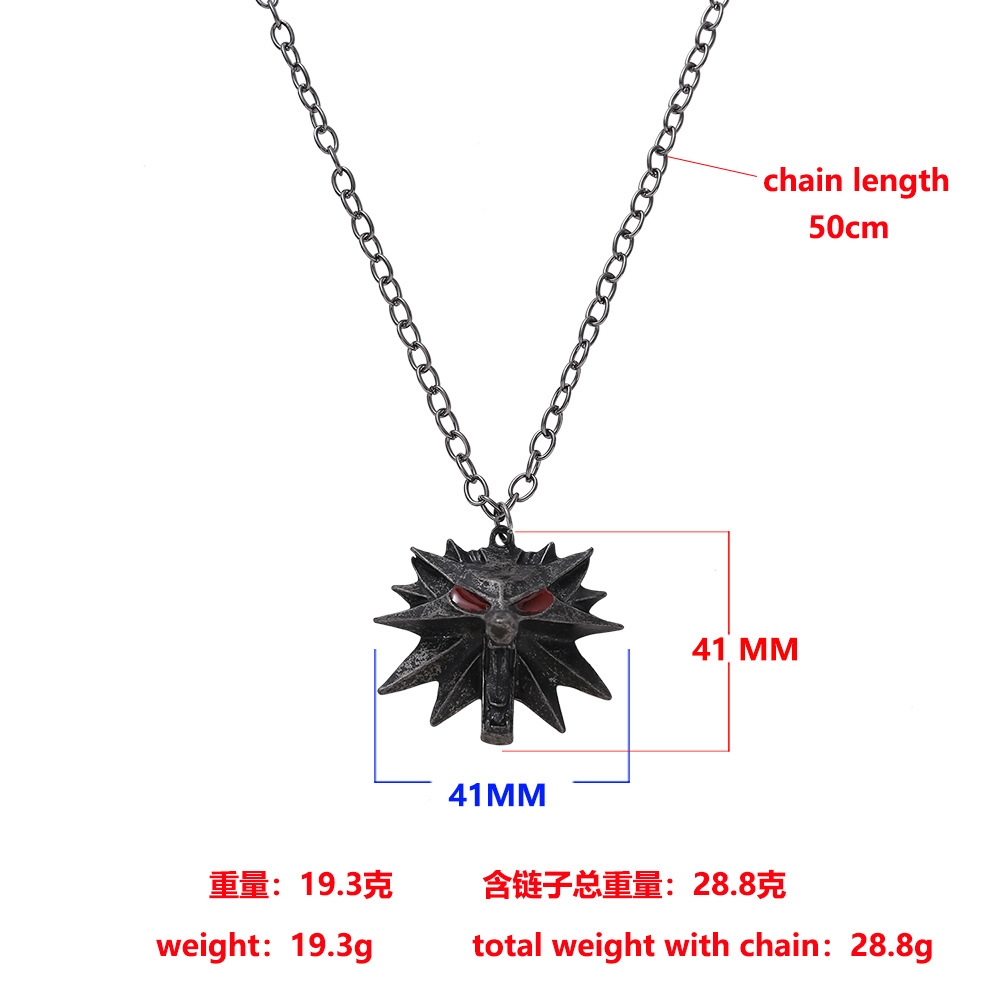 DIY accessories Witcher 3 Wild - Wolf Jewelry & Watches Tampa Reviews 评论和价格