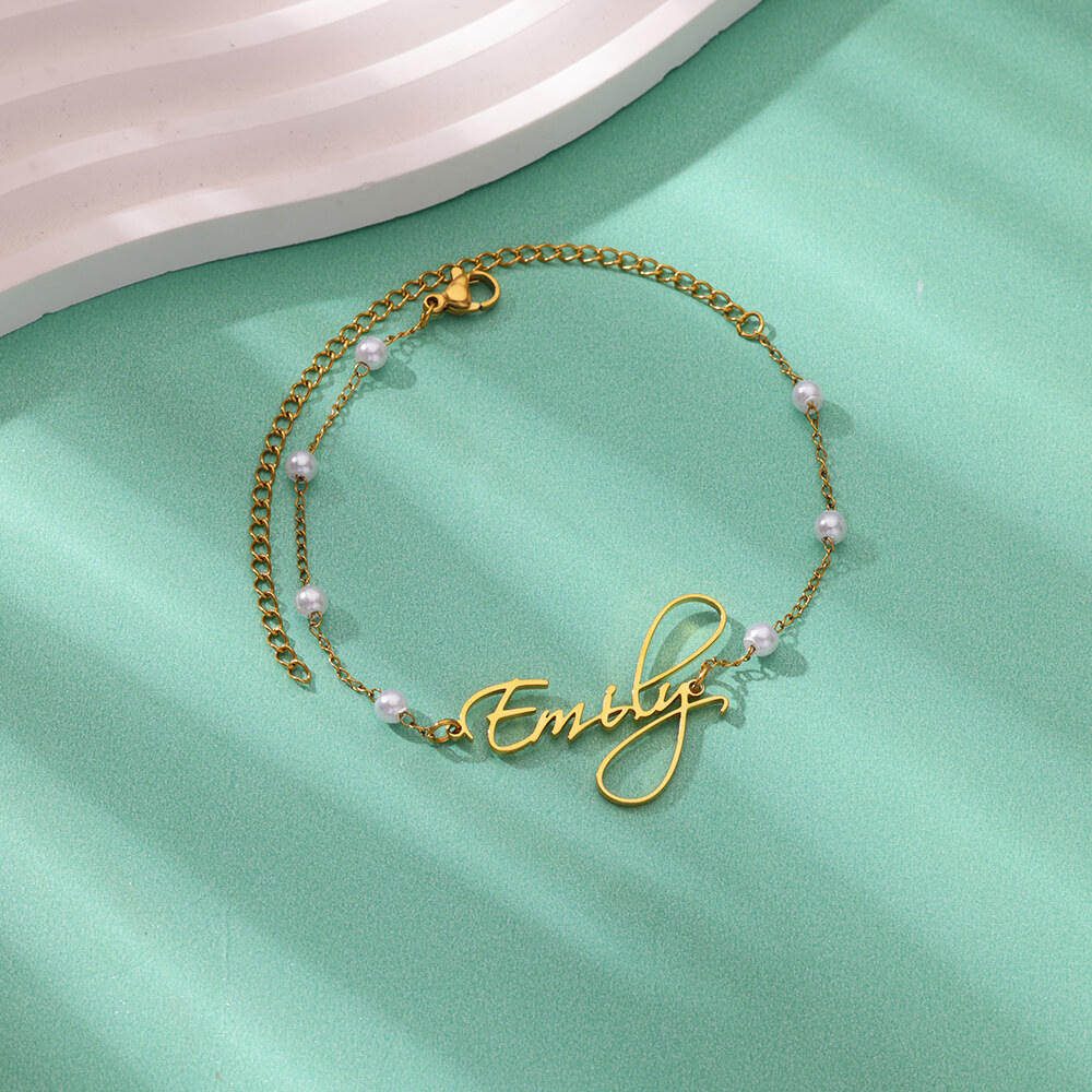 Custom Name Anklets For Women  - Anklet Foot Chain 评论和价格