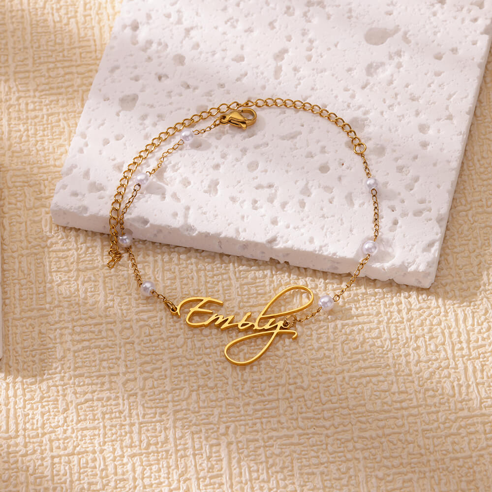 Custom Name Anklets For Women  - Anklet Foot Chain 评论和价格