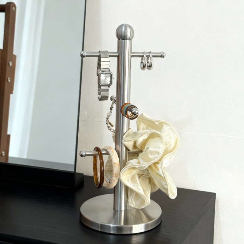 Stainless Steel Jewelry Stand  - Jewelry And Watches Store 评论和价格