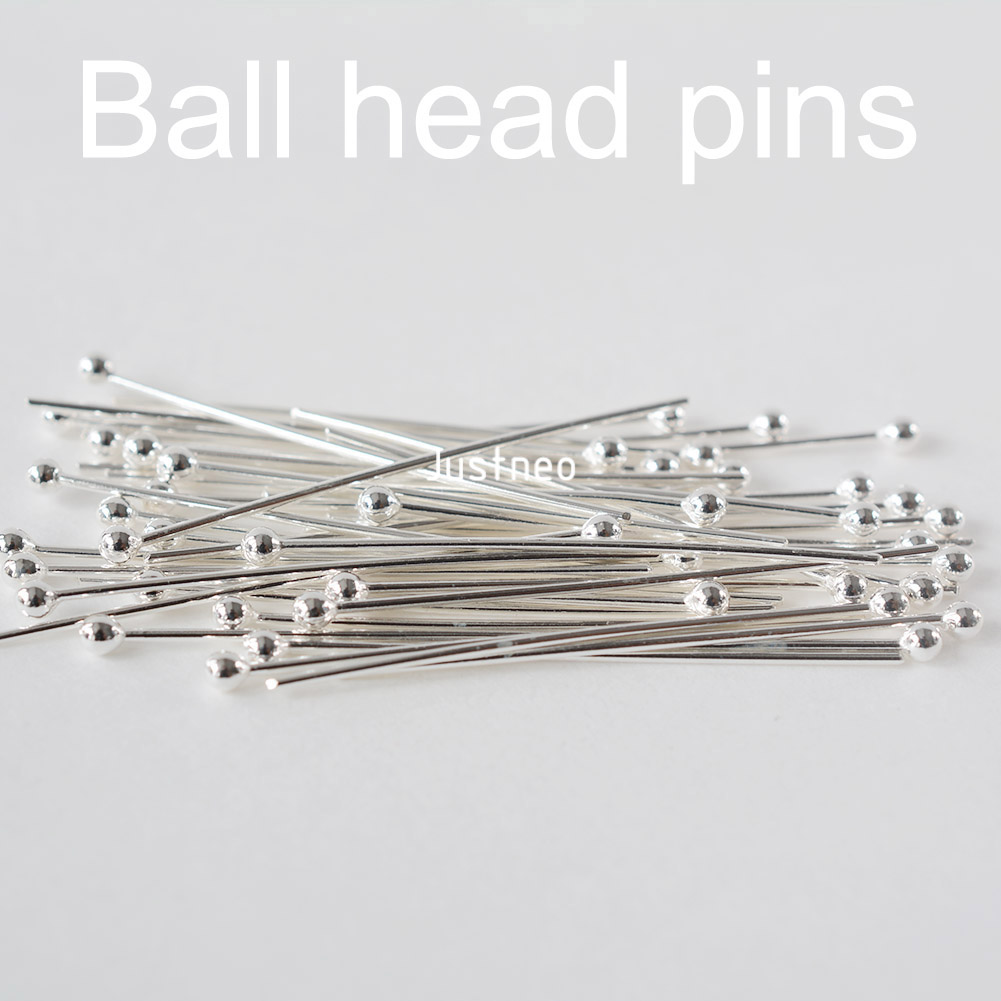 925 Sterling Silver Ball Head  - Charm Bracelet Beads 评论和价格