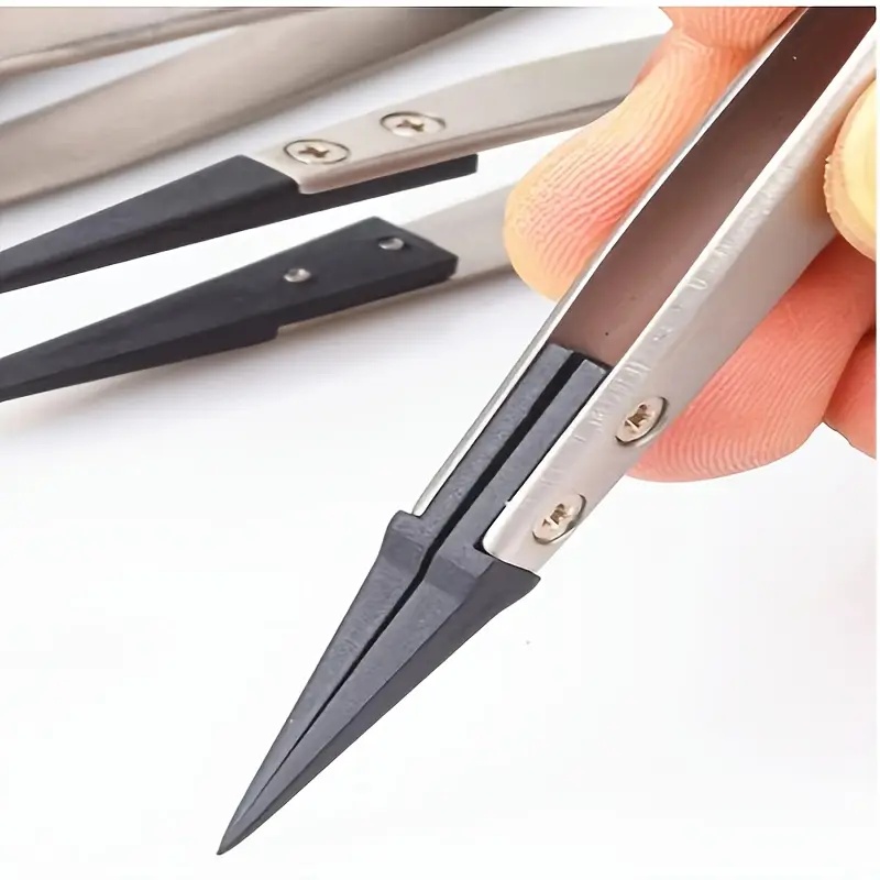 1 Pcs ESD Safe Precision Tweez - Jewelry Repair & Watches Photos 评论和价格