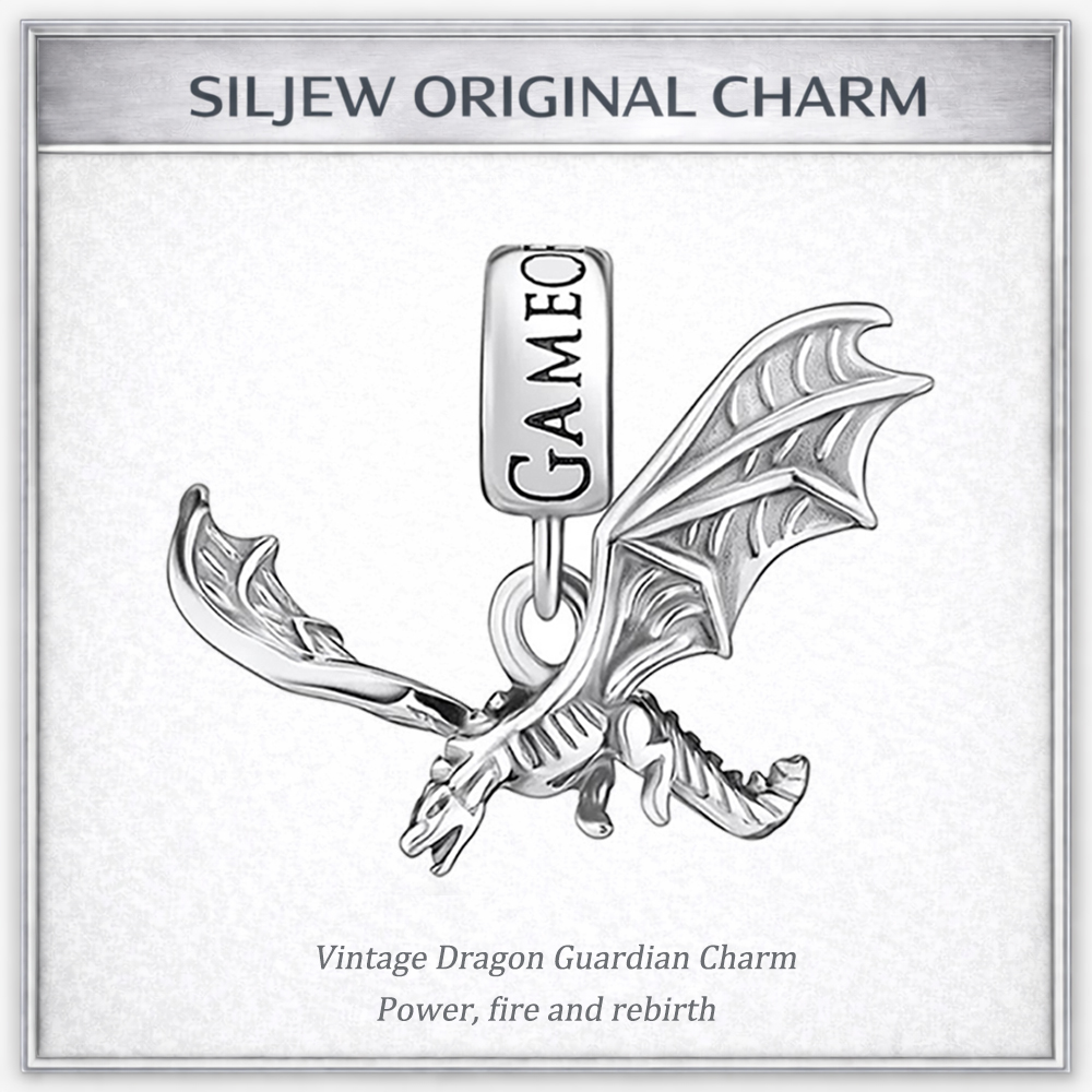 SilJew Vintage Fantasy Dragon  - Wolf Jewelry & Watches Tampa Reviews 评论和价格