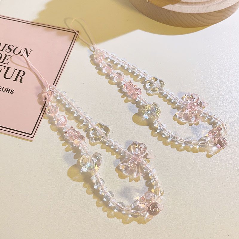 Cellphone Lanyard Keychain Wom - Butterfly Pendant Necklace 评论和价格