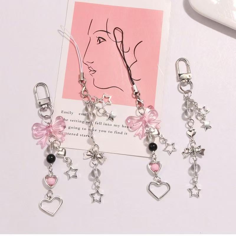 Cellphone Lanyard Keychain Wom - Butterfly Pendant Necklace 评论和价格