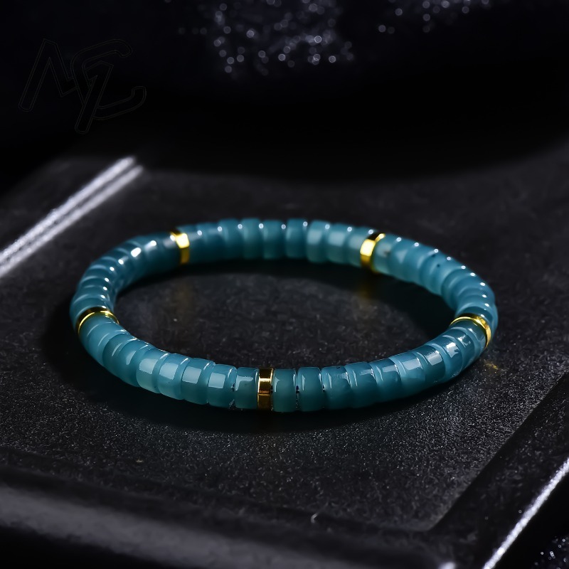 Natural Jadeite Blue Water Aba - Jewelry & Watches Sp Zo O 评论和价格