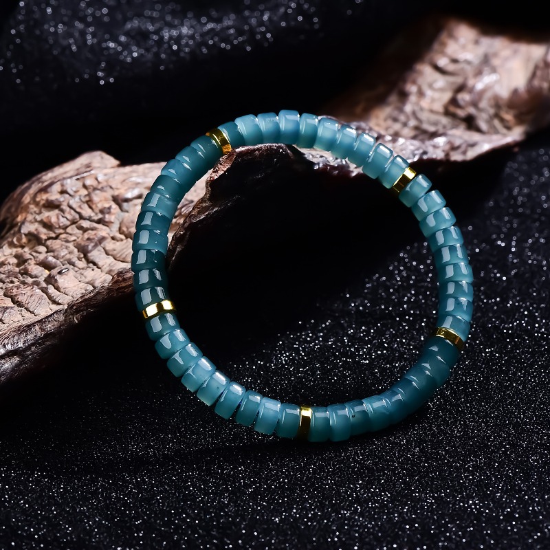Natural Jadeite Blue Water Aba - Jewelry & Watches Sp Zo O 评论和价格