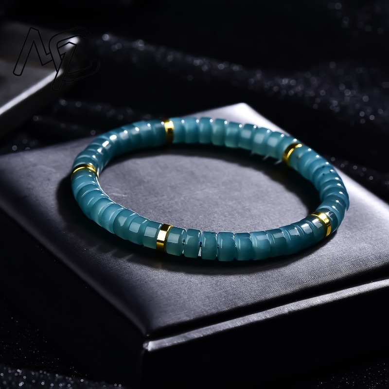 Natural Jadeite Blue Water Aba - Jewelry & Watches Sp Zo O 评论和价格