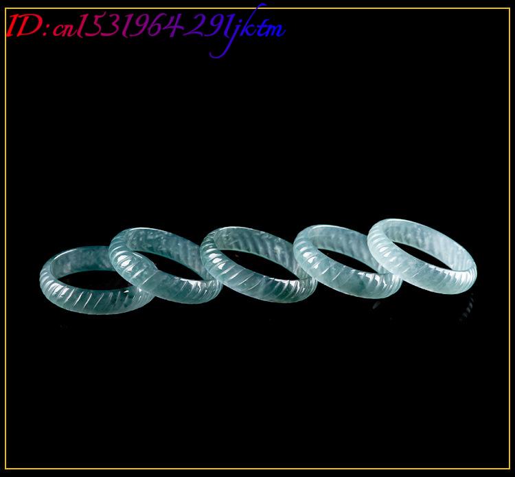 Blue Real Burmese Jadeite Ring - Jewelry & Watches Sp Zo O 评论和价格