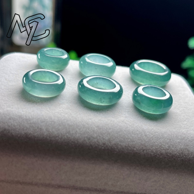 Natural Emerald Blue Water Luc - Jewelry & Watches Sp Zo O 评论和价格