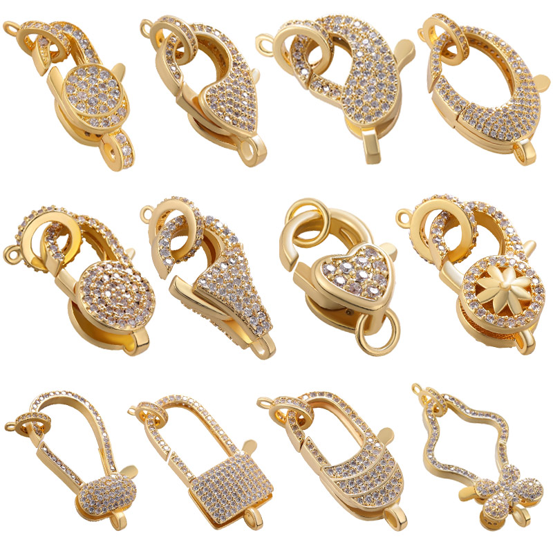 Juya 18K Real Gold Plated Acce - Charm Bracelet Beads 评论和价格