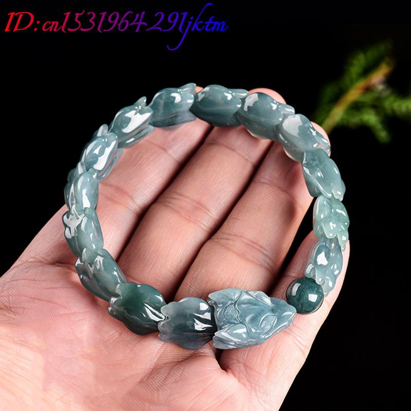Blue Burmese Jadeite Dragon Br - Jewelry & Watches Sp Zo O 评论和价格