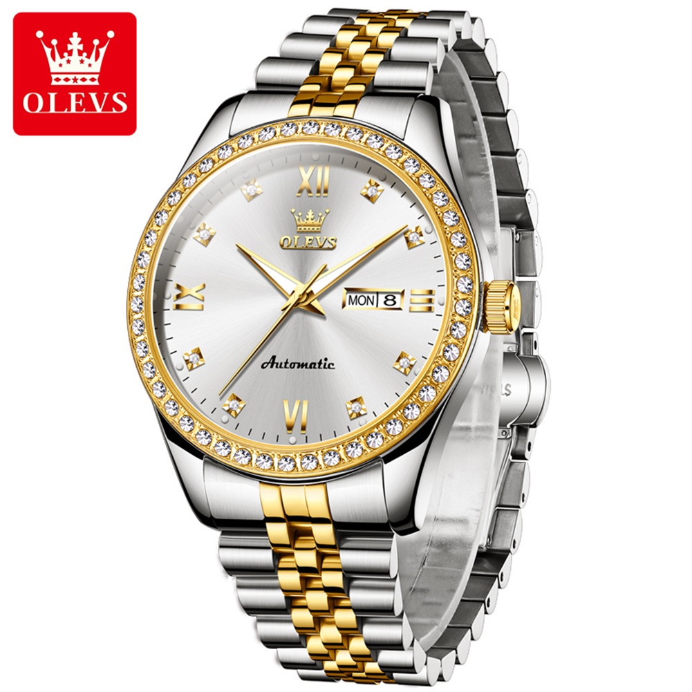 OLEVS7012 Diamond Automatic Wa - Automatic Watch Winder 评论和价格