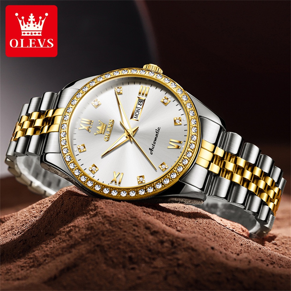 OLEVS7012 Diamond Automatic Wa - Automatic Watch Winder 评论和价格